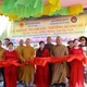 Cắt băng khánh thành cầu Thường Quang số 73 tại ấp Hóc Thơm