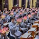 Phật tử chùa Quán Sứ dâng hoa đăng cúng dường Tam bảo, tri ân công đức cha mẹ