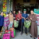 Chùa Bảo Tâm, phường Hòa Bình trao 150 phần quà Vu lan đến bà con địa phương
