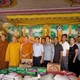Đoàn thăm, tặng quà tại chùa Ông Từ Si Bun Hương