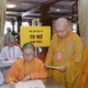Giới tử tham gia kỳ thi tuyển Phật trường Đại giới đàn Thanh Kiểm, vào ngày 1-9 - Ảnh: Bảo Toàn/BGN