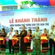 Cắt băng khánh thành Điểm trường Phổ thông Dân tộc Bán trú Tiểu học Trà Giáp