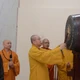 Thượng tọa Thích Giác Nghi cử ba hồi trống khai trường, Tăng Ni sinh bước vào năm học mới