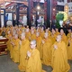 Các vị tân Tỳ-kheo tấn đàn thọ nhận giới Bồ-tát tại tổ đình Vĩnh Nghiêm - Ảnh: Bảo Toàn/BGN