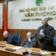 Hòa thượng Thích Huệ Thông phát biểu tại buổi họp