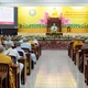 Ni sinh đang trình bày bài giảng tại buổi thi 