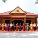 Cắt băng khánh thành Không gian văn hóa Hồ Chí Minh tại chùa Vạn Linh
