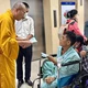 Chùa Tường Nguyên trao hỗ trợ viện phí cho bệnh nhân nghèo đang điều trị tại Bệnh viện Ung Bướu 