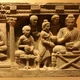 Đức Phật thọ nhận cúng dường, nghệ thuật Gandhara