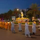 Cung rước tôn tượng Đức Phật đản sanh qua các tuyến đường Quy Nhơn