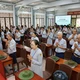Các học viên bậc Lực VI thi kết khóa năm 3 tại thiền viện Quảng Đức (P.Xuân Hòa, TP.HCM)