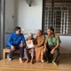 Đại đức Thích Minh Đăng, trụ trì chùa Hoa Nghiêm cùng đại diện chính quyền xã thăm hỏi tặng quà tri ân đến các gia đình người có công, thân nhân liệt sĩ tiêu biểu trên địa bàn xã