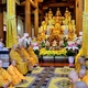 Chư tôn đức trường hạ thiền viện Trúc Lâm Tây Nguyên trang nghiêm lễ Tự tứ