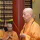 Đức Pháp chủ GHPGVN - Đại lão Hòa thượng Thích Trí Quảng tưởng niệm Hòa thượng Thích Nhật Quang tại chùa Ấn Quang - Ảnh: Bảo Toàn/BGN