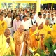 Chư tôn đức cùng đại biểu cử hành nghi thức đặt đá trùng tu chùa Hòa Thọ (P.Cẩm Lệ, TP.Đà Nẵng)