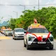 Đoàn xe hoa diễu hành của Phật giáo liên xã Nho Quan kính mừng Đại lễ Phật đản Phật lịch 2570 
