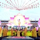 Chư tôn đức tổ đình Hội Khánh (P.Thủ Dầu Một, TP.HCM) trang nghiêm cử hành lễ Tắm Phật truyền thống 