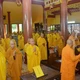 Chư Tăng khu vực trung tâm TP.Đà Nẵng Bố-tát tại trường hạ chùa Phổ Đà (P.Hòa Cường) - Ảnh: Quảng Không