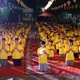 Đại diện 500 khóa sinh tham dự khóa tu dâng lời phát nguyện