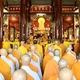 Thăm, sách tấn chư hành giả an cư tại tổ đình Tịnh Độ (phường Hương Trà, Đà Nẵng)