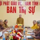 Thượng tọa Thích Nhuận Bảo, Ủy viên Hội đồng Trị sự, Trưởng ban Trị sự GHPGVN tỉnh Quảng Ngãi phát biểu tại buổi họp định kỳ của Ban Trị sự