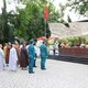 Tưởng niệm trước tượng đài cố Tổng Bí thư Trần Phú tại Công viên Lê Thị Riêng