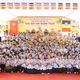 Chư tôn đức, đại biểu lưu niệm cùng các đoàn sinh tại buổi họp bạn ngành Thiếu Gia đình Phật tử tỉnh Hưng Yên năm 2026