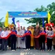 Cắt băng khánh thành cầu Viên Thông số 8 tại xã Tân Phú Trung, tỉnh Đồng Tháp 