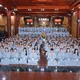 Hơn 1.000 khóa sinh lưu niệm tại khóa tu "Tri ân đấng sinh thành" tại chùa Diệu Pháp (P.Bình Lợi Trung, TP.HCM)