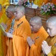 Đại đức Thích Như Quang dâng lời phát nguyện
