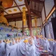 Hội đồng Thập sư đăng đàn truyền giới Sa-di cho 49 giới tử Tăng Bắc tông tại Giới đài viện Huệ Nghiêm - Ảnh: Tâm Quý/BGN
