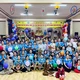 Không khí vui tươi trong ngày hội trăng rằm tại chùa Bồ Đề Đạo Tràng (phường An Phú, TP.HCM)