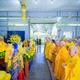 Chư tôn đức tông môn tổ đình Vạn Đức thành kính tưởng niệm Đại lão Hòa thượng Thích Trí Tịnh (1917-2014) tại từ đường Trí Tịnh