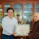 Chủ tịch UBND TP.Huế Nguyễn Khắc Toàn thăm, chúc Tết Trưởng lão Hòa thượng Thích Giác Quang, Phó Pháp chủ Hội đồng Chứng minh GHPGVN