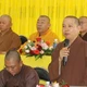 Phiên họp diễn ra tại Văn phòng II - tổ đình Pháp Hội (phường La Gi)