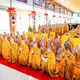 Đại diện chư hành giả an cư cầu pháp