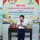 Hội thi Chúng em kể chuyện Bác Hồ do chùa Phật Huệ phối hợp cùng Đoàn Thanh niên phường Long Thuận (Đồng Tháp) tổ chức