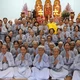 Phật tử về chùa Pháp Quang tham dự khóa tu Một ngày an lạc