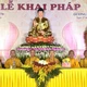 Chư tôn đức chứng minh buổi lễ