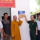 Ban Trị sự GHPGVN TP.HCM, Viện Chuyên Tu phối hợp cùng với Bộ Tư lệnh Thành phố trao tặng nhà tình thương tại Vĩnh Long - Ảnh: Minh Tùng