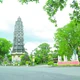 Quang cảnh chùa Cổ Lễ nhìn từ bên ngoài với nét trầm mặc, uy nghi