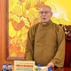 Thượng tọa Thích Nhuận Bảo, Ủy viên Hội đồng Trị sự, Trưởng ban Trị sự GHPGVN tỉnh Quảng Ngãi chủ trì phiên họp