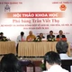 Đoàn Chủ tọa Hội thảo