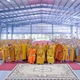 Chư tôn đức Ban Trị sự GHPGVN Thành phố thăm trường hạ Học viện Phật giáo VN tại TP.HCM - Ảnh: Quảng Đạo/BGN