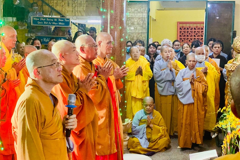 Lễ tạ pháp khóa niệm Phật “Bách nhựt trì danh” lần thứ 57 tại Nhất Nguyên Bửu tự