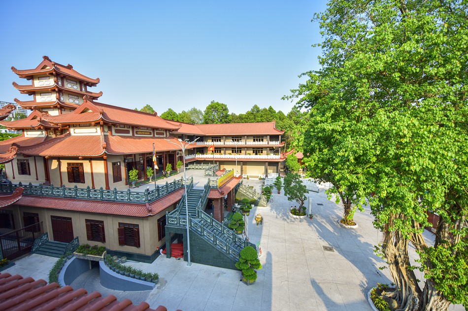 Toàn cảnh chùa Phổ Quang (Q.Tân Bình, TP.HCM)