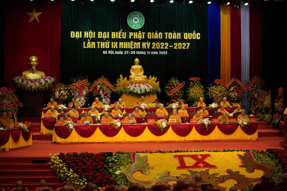 [TRỰC TIẾP] Khai mạc Đại hội đại biểu Phật giáo toàn quốc lần thứ IX, nhiệm kỳ 2022-2027