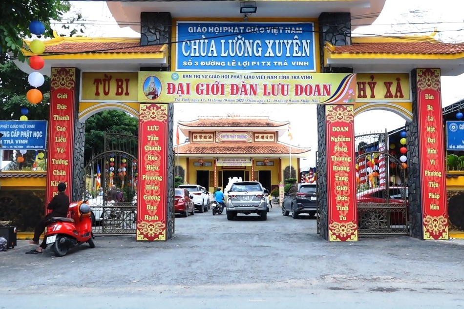Chùa Lưỡng Xuyên: Trung tâm Phật giáo miền Nam (Trà Vinh)