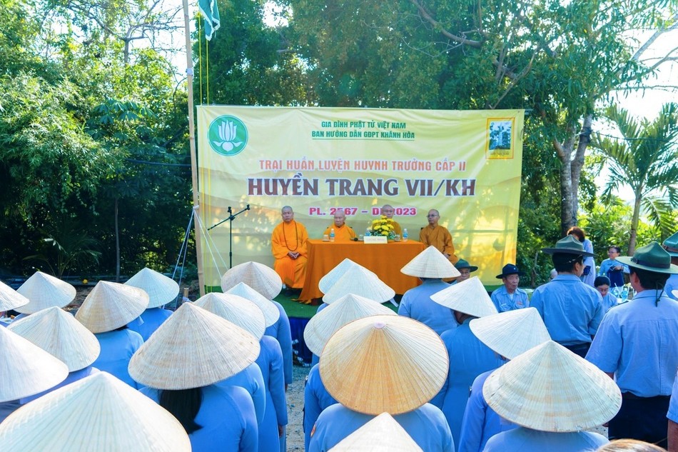Trại huấn luyện huynh trưởng cấp II Huyền Trang khóa VII do Gia đình Phật tử tỉnh tổ chức
