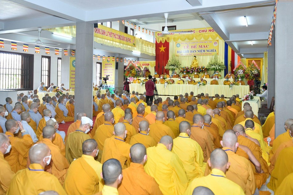 Lễ bế mạc Đại giới đàn Niệm Nghĩa